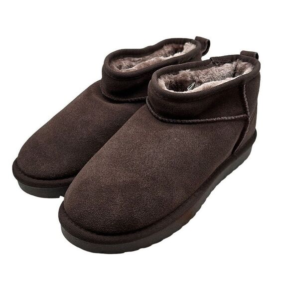 CUSHIONAIRE Women's pull on boot 8 TAUPE - Picture 3 of 7